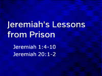 jeremiahs lesson from prison